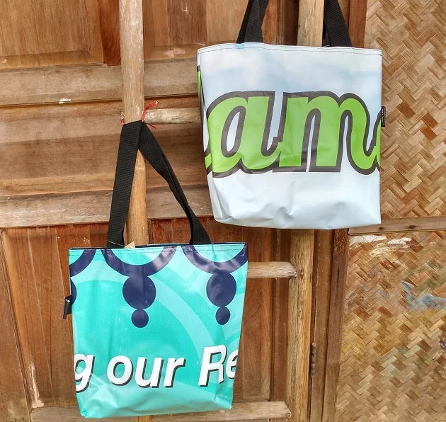Recycled Vinyl Totebag
